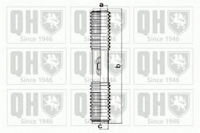 QUINTON HAZELL qg1318 -  Комплект пыльника, рулевое управление